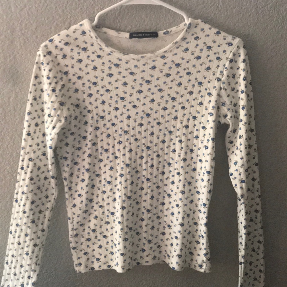 brandy meville floral long sleeve